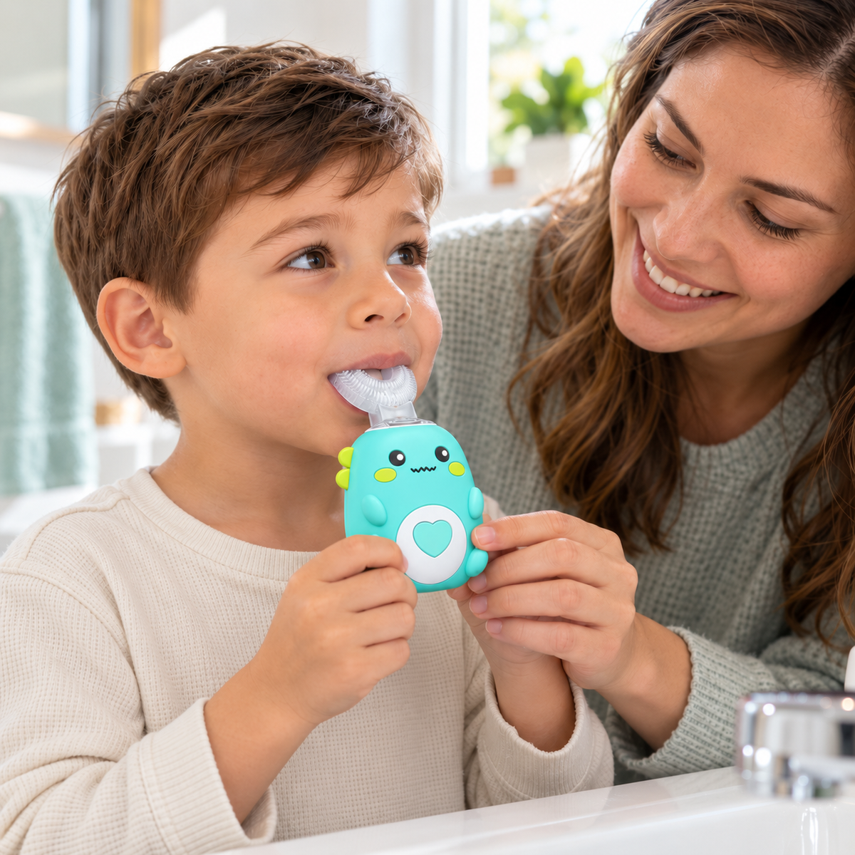Cepillo Infantil en U Sin Peleas